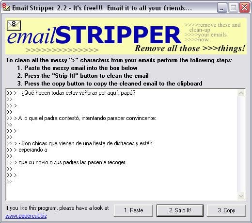 emailStripper