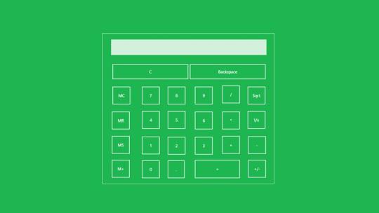 Emerald Calculator for Windows 8