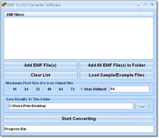 EMF To ICO Converter Software