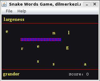 English German Snake Game