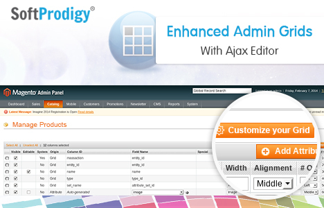 Enhanced Admin Grids With Ajax Editor