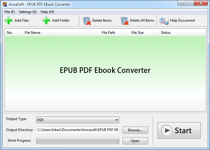 EPUB PDF To EBook Converter