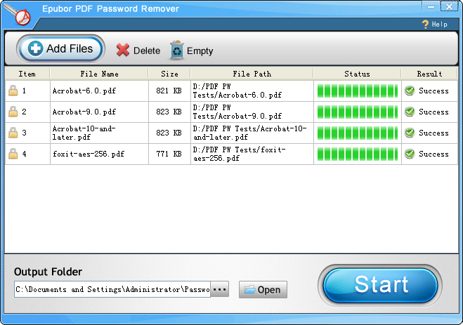 Epubor PDF Password Remover