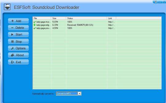 ESFSoft Soundcloud Downloader