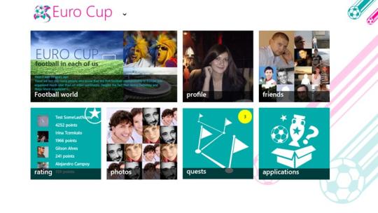 Euro Cup 2012 for Windows 8