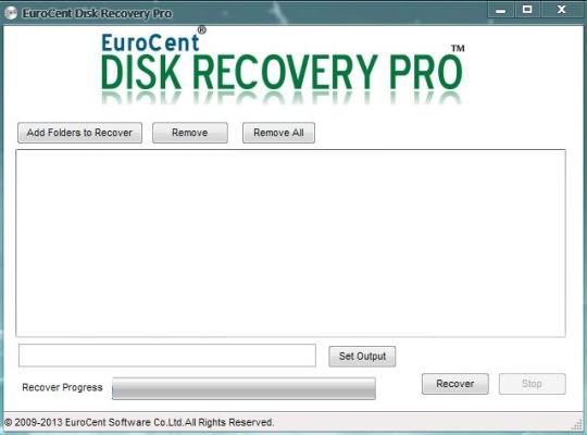 EuroCent Disk Recovery Pro