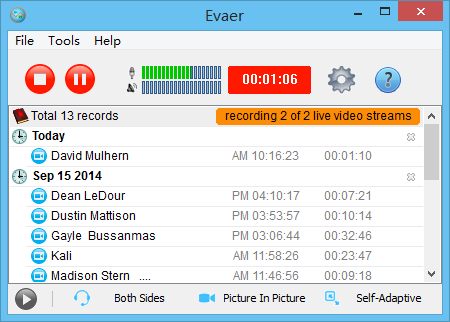 Evaer Skype Video Recorder