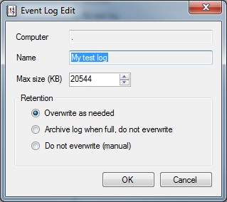 Event Log Admin