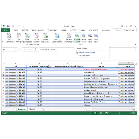 Excel Add-In for SQLite