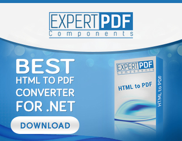ExpertPdf Html To Pdf Converter for .NET