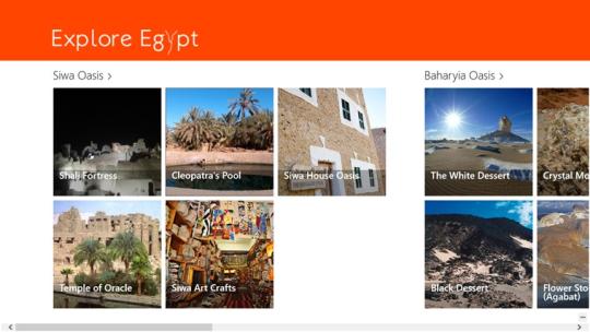 Explore Egypt for Windows 8