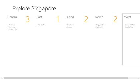 Explore Singapore for Windows 8