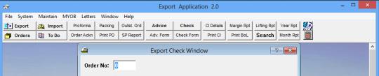 Export Documentation Manager