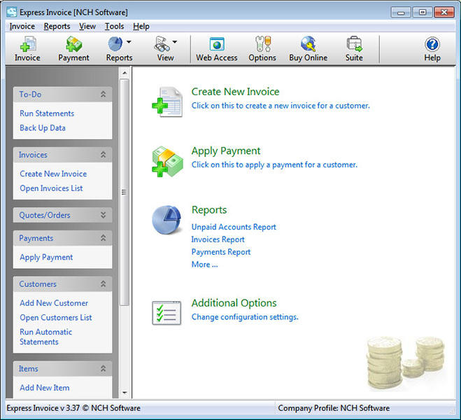 Express Invoice Professional Invoicing Software