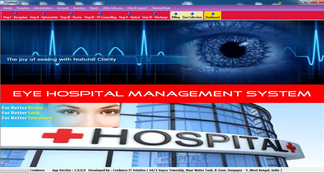 Eye Hospital Management System