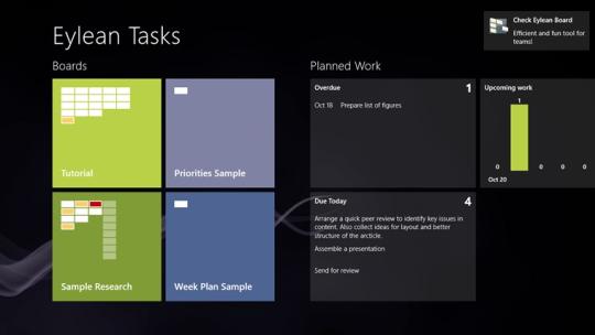 Eylean Tasks for Windows 8