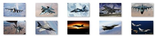 F16 Jet Aircraft Windows 7 Theme