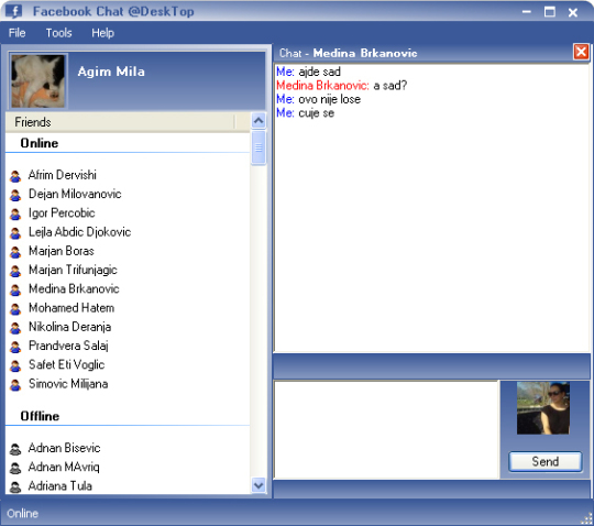 Facebook Chat Desktop