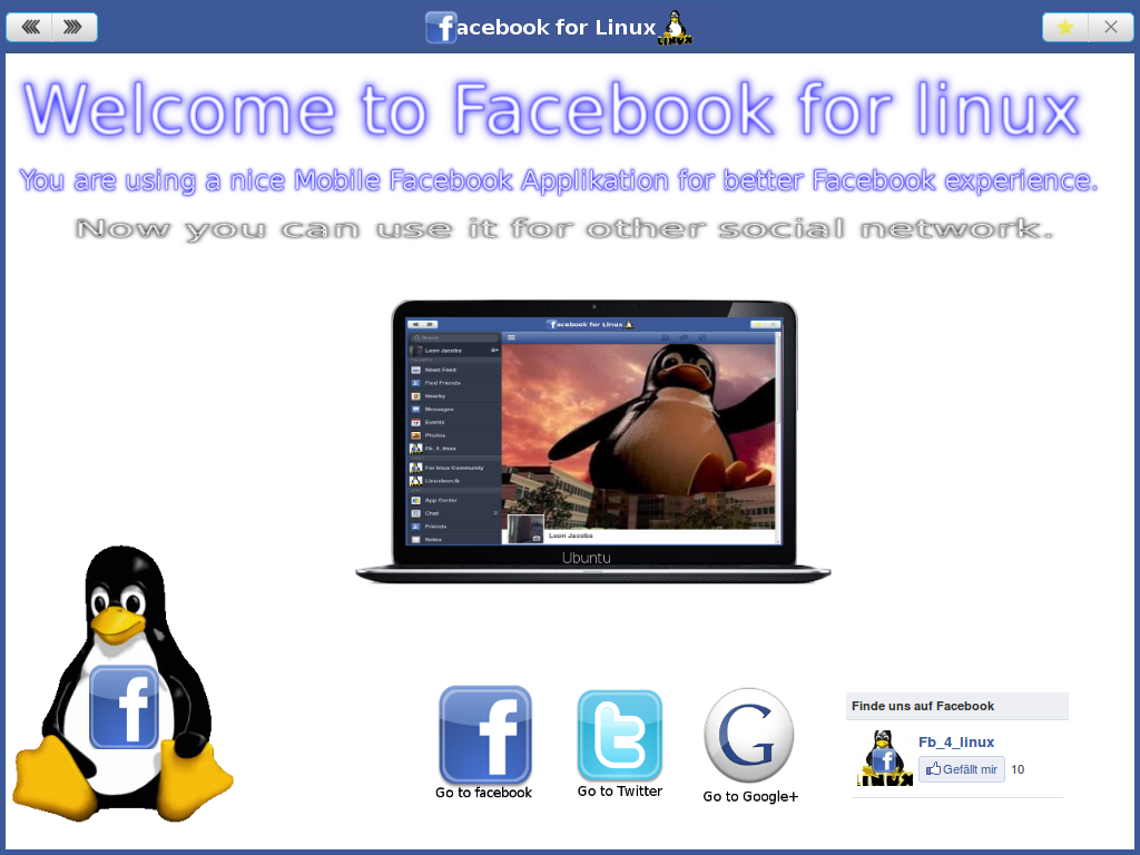 Facebook for Linux