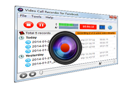 Facebook Video Call Recorder