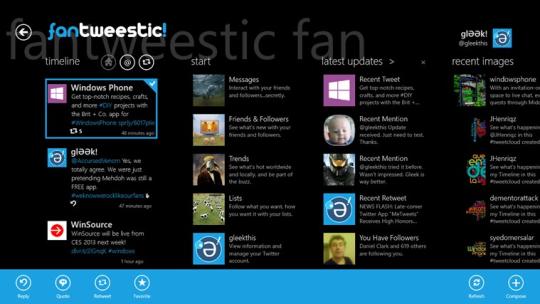fantweestic for Windows 8