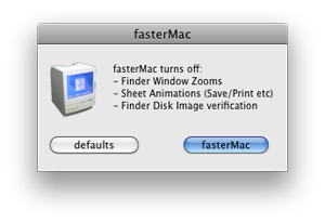 fasterMac