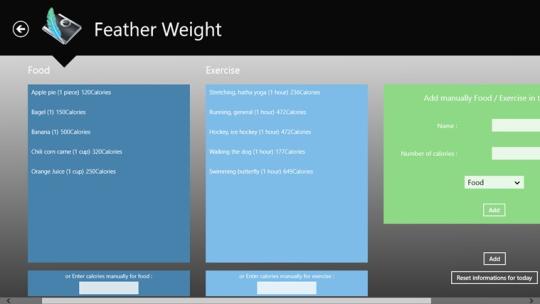 Feather Weight for Windows 8