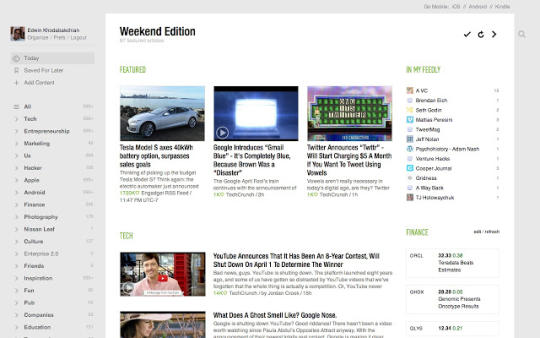 Feedly - Your News, RSS, Google Reader