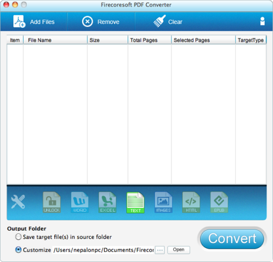 Firecoresoft PDF Converter