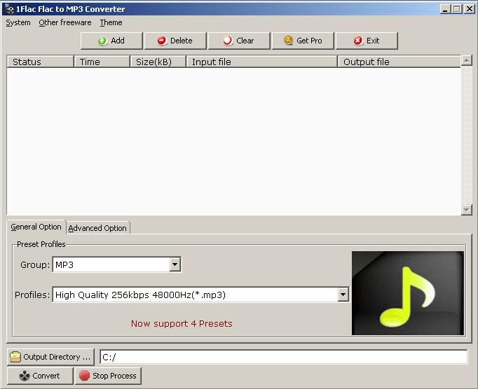 FLAC to MP3 Converter