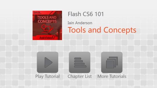 Flash CS6 Tools and Concepts