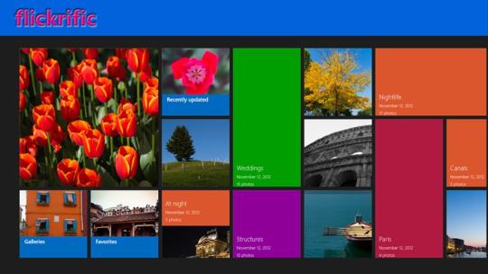 Flickrific for Windows 8
