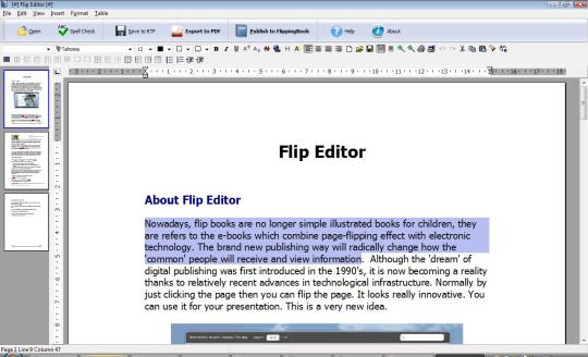 Flip Editor