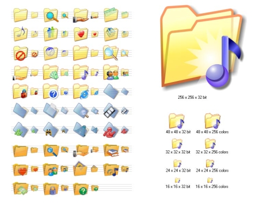 Folder Icons Set