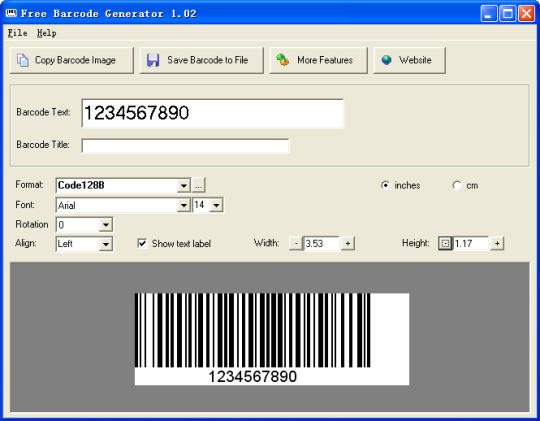 Free Barcode Generator