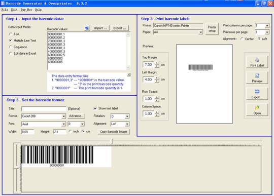 Free Barcode Generator & Labelmaker for Excel-Word