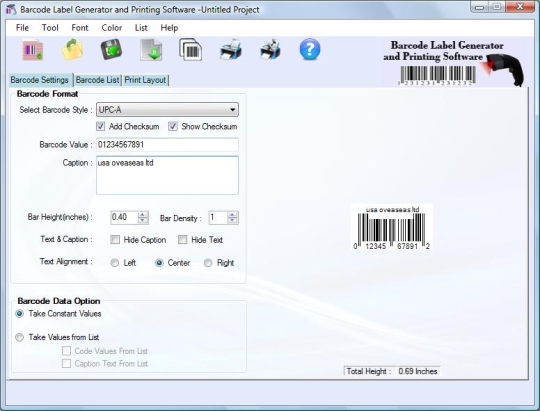 Free Barcode Label Software