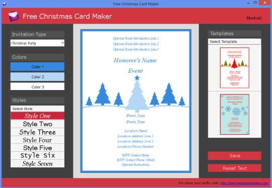Free Christmas Card Maker
