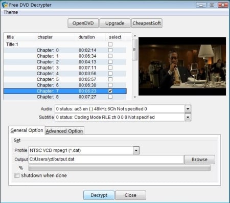 Free DVD Decrypter