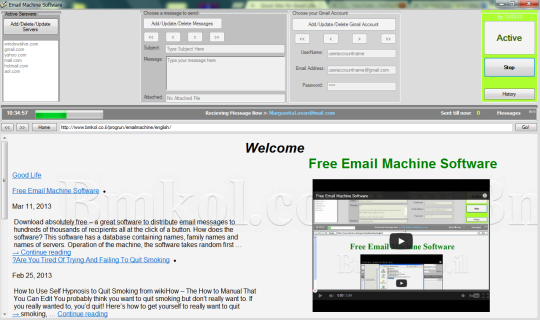 Free Email Machine Software