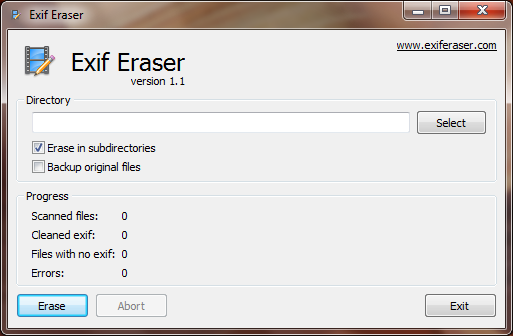 Free Exif Eraser