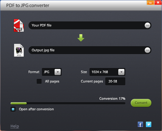 Free Jetico PDF to JPEG Converter