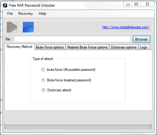 Free RAR Password Unlocker