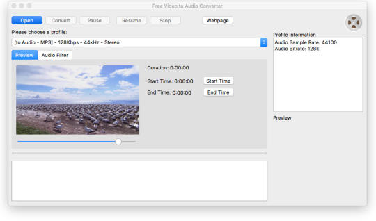 Free Video to Audio Converter for Mac