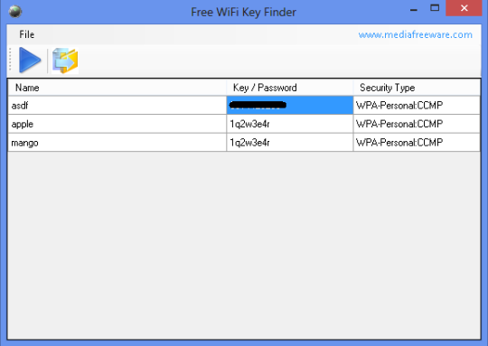 Free Wi-Fi Key Finder