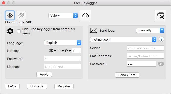 FreeKey Keylogger