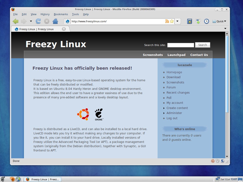 Freezy Linux