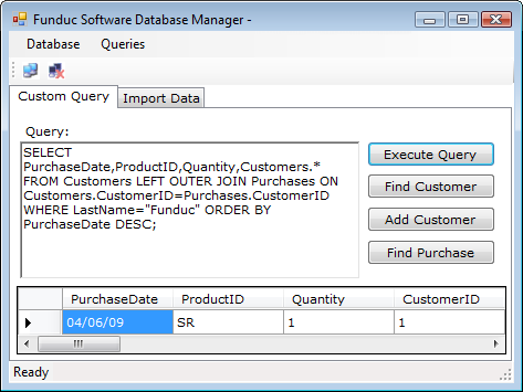 Funduc Software Database Manager Portable