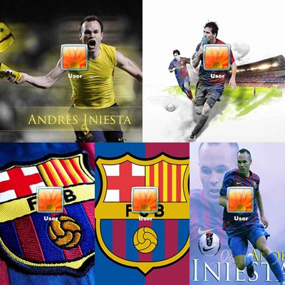Futbol Club Barcelona Logon Screen