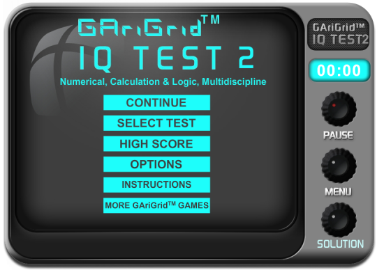 GariGrid IQ Test 2